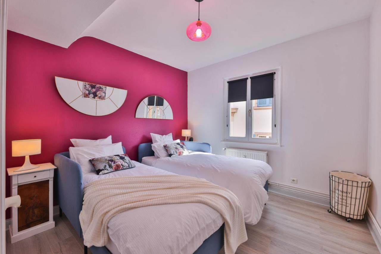 Le Moderne Vintage Hyper Centre,3 Chambres, Neuf Au Calme, 3 Etoiles Munster  Esterno foto